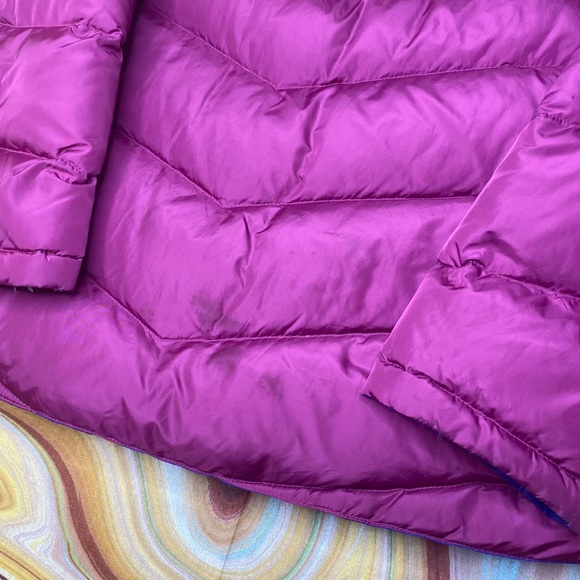 Vintage Woolrich Down Puffer Jacket Reversible - Picture 9 of 9